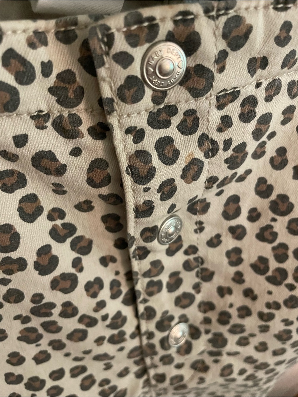H&M Leopard Print Ruffle-Strap Overall Dress - Picture 3 of 6